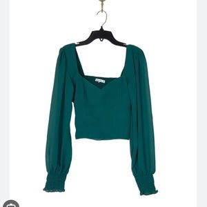 Abercrombie Sweetheart Ruched Top